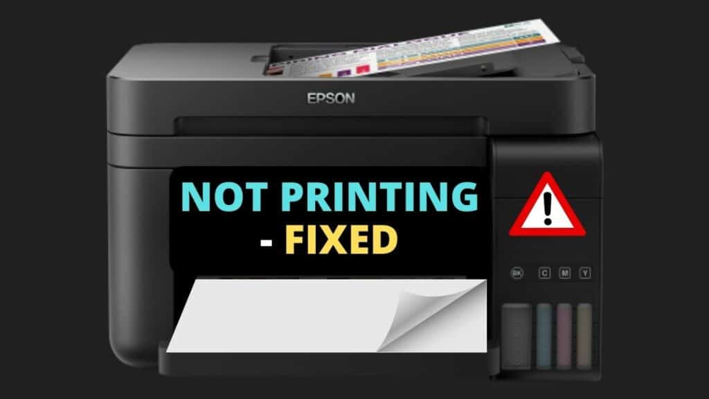 Why My Epson Printer Is Not Printing? [2023 SOLVED]