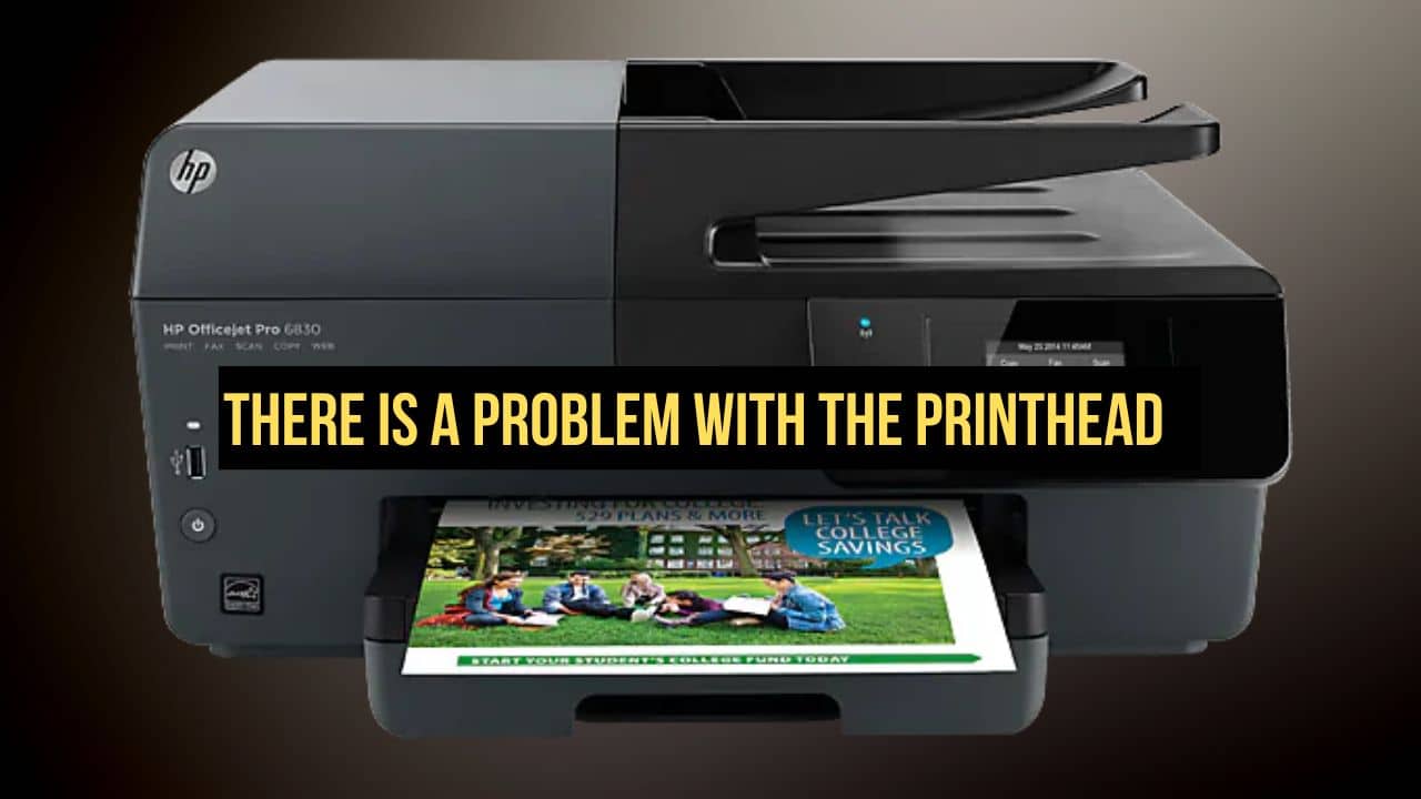 FIX: HP Officejet Pro 'There A Problem With The Printhead'
