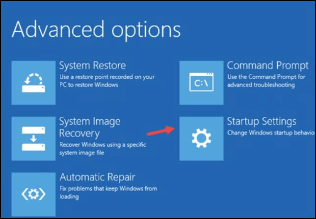 kernel-mode-trap-startup-settings