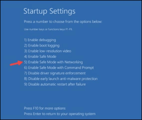 kernel-mode-trap-enable-safemode-with-networking