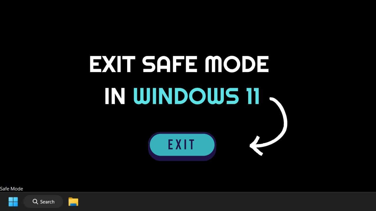exit-safe-mode-windows-11