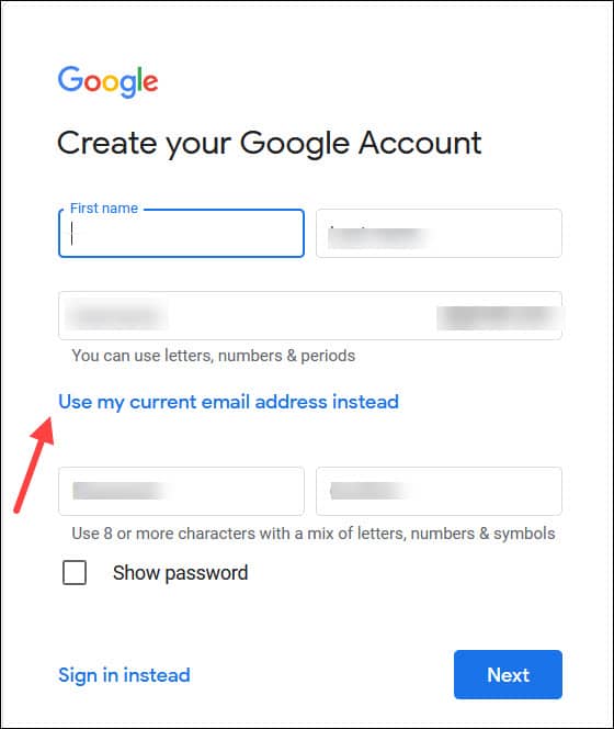 google-review-current-email-address