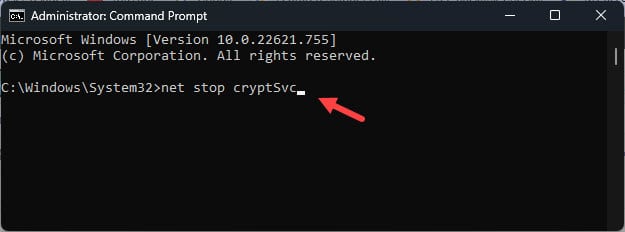 net-stop-cryptSvc-cmd-command
