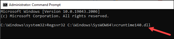 regsvr32-C-Windows-SysWOW64-vcruntime140-dll
