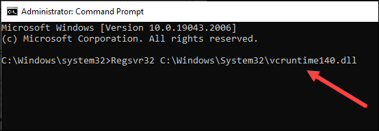 regsvr32-C-Windows-System32-vcruntime140-dll