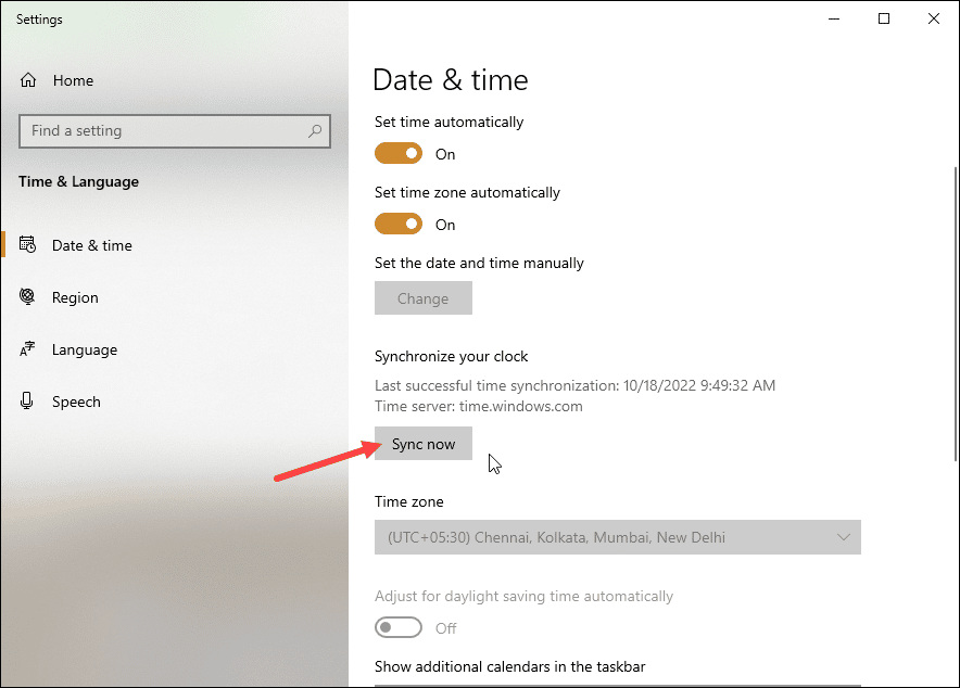 sync-now-option-date-and-time