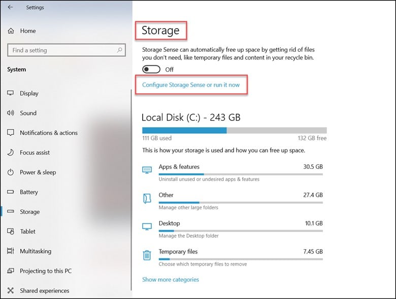 storage-sense