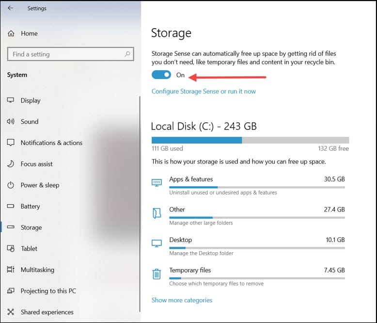 storage-sense-toggle-on