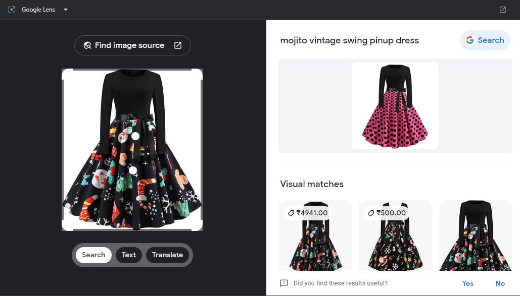 use-google-lens-to-find-dresses