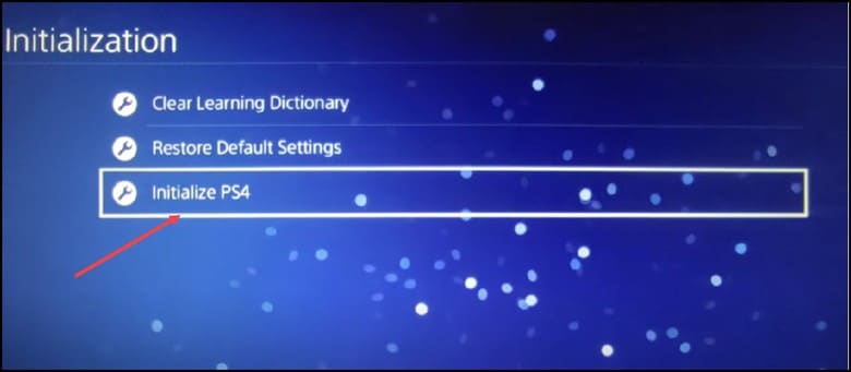 initialize-ps4