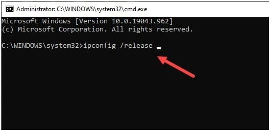 ipconfig-release
