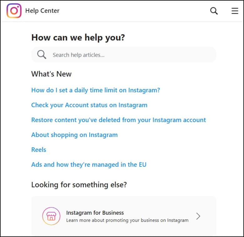 instagram-help-center