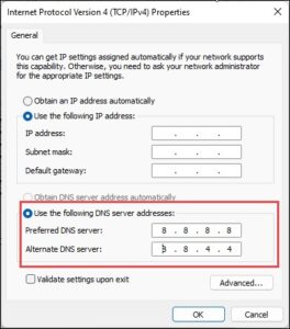 WIRELESS WORKS BUT GETS CAN T COMMUNICATE WITH DNS WHEN ETHERNET visual data 6
