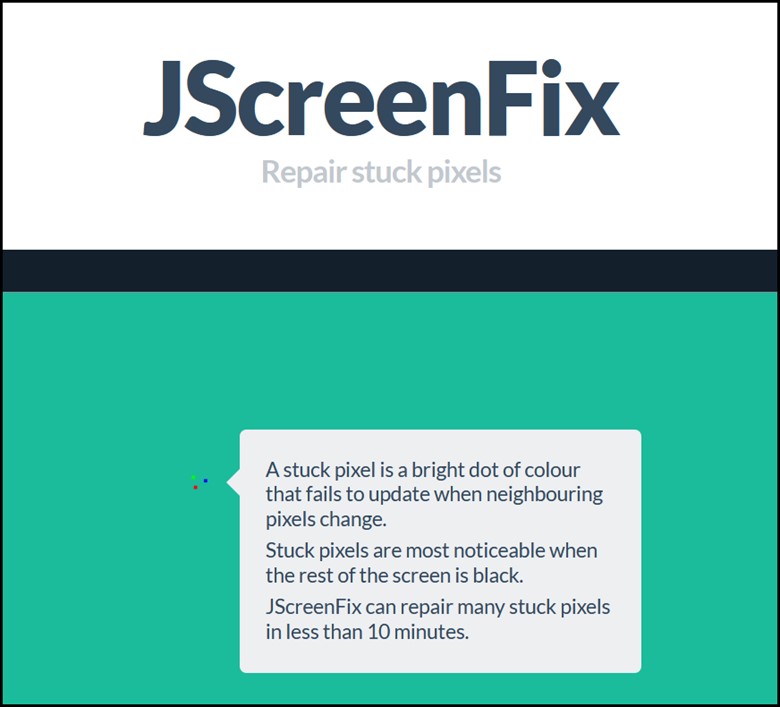 JScreenFix