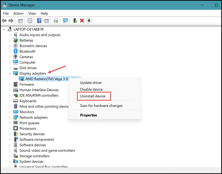 display-adapters-uninstall-device