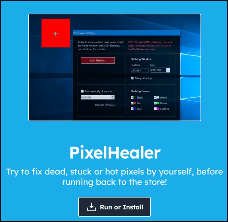 pixelHealer