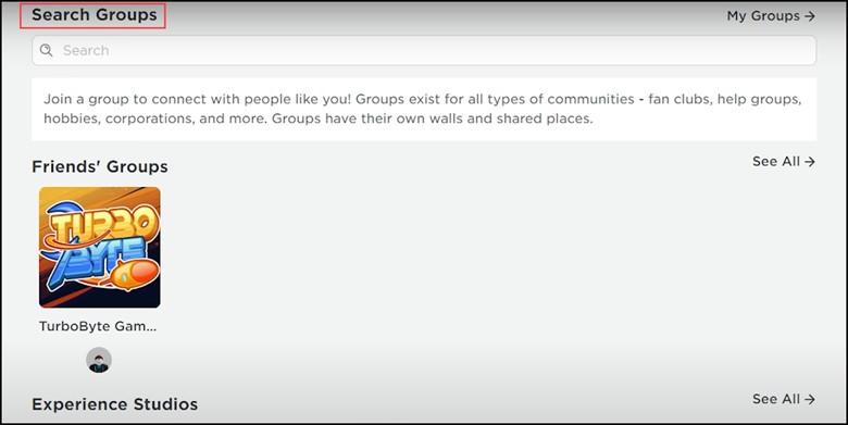 search-groups
