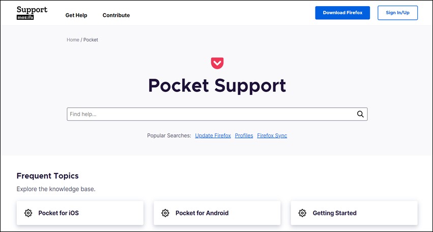 pocket-support