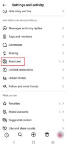What Happens When You Restrict Someone On Instagram?