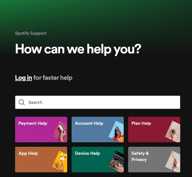 spotify-support