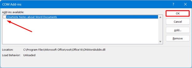 uncheck-add-ins