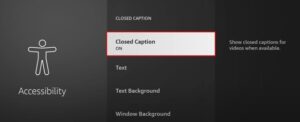 How To Turn On Or Off Closed Captions On Amazon Fire TV
