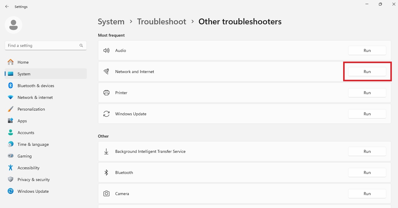 network-and-internet-troubleshooter