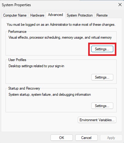 performance-settings