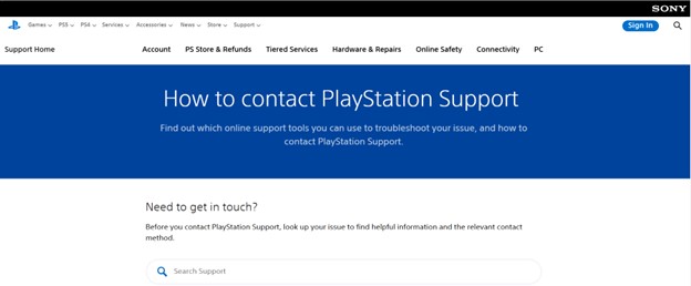 playstation-support
