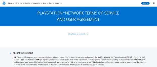ps5-terms-of-service-user-agreement