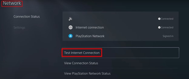 test-internet-connection