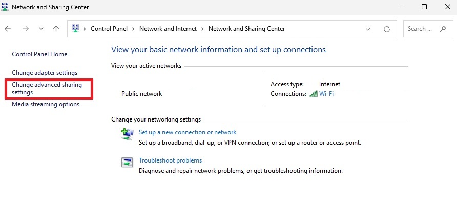 change-advance-network-sharing-settings