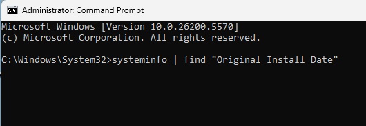 cmd-system-information