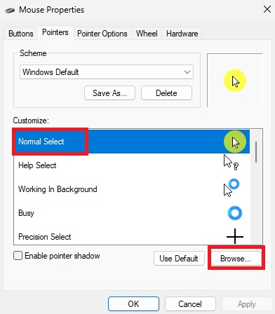 mouse-pointer