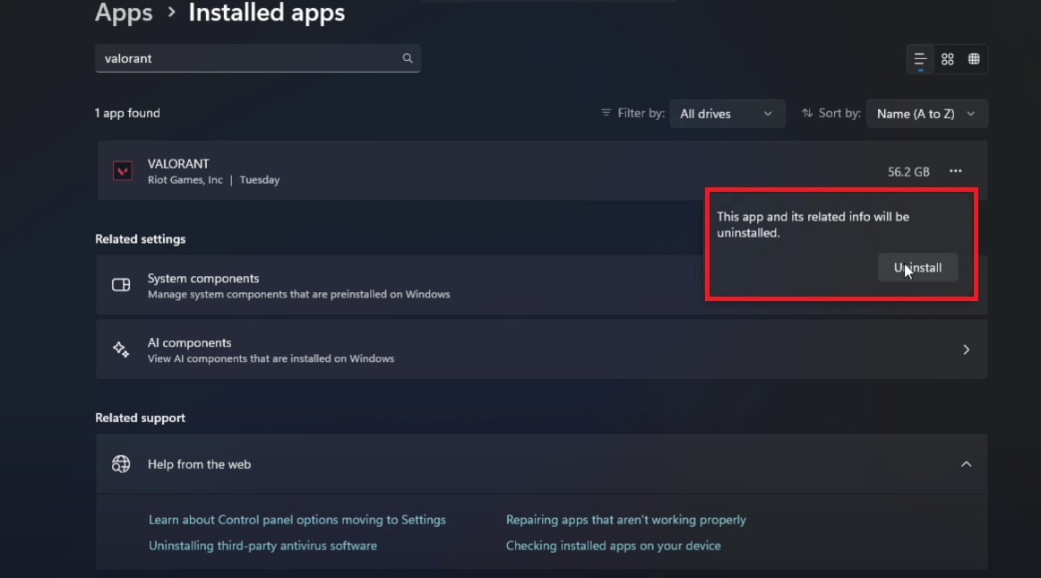 uninstall-valorant