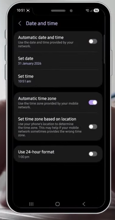 set-date-and-time-automatically