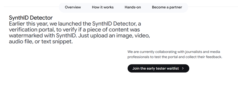synthID-detector